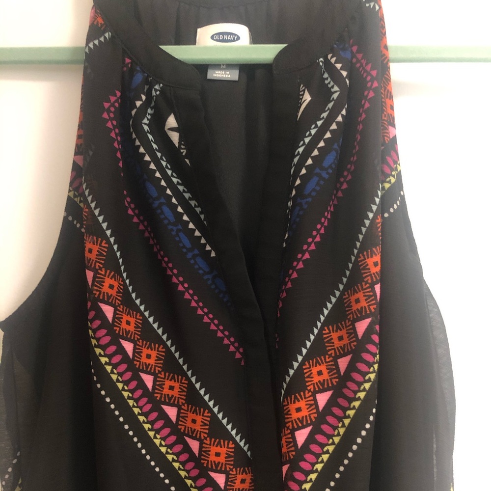 Old Navy Tribal Print Maxi Dress